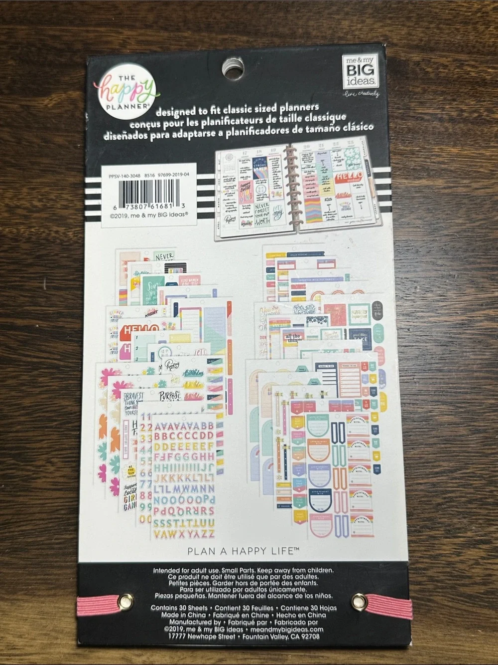 The Happy Planner Womankind Sticker Book